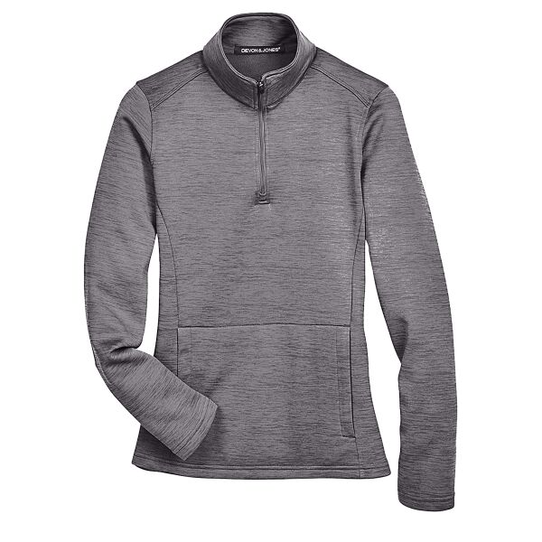 Women's Newbury Mélange Fleece Quarter-Zip Pullover Thumbnail