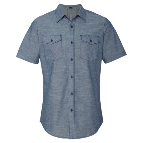 Men's Chambray Short Sleeve Shirt Thumbnail