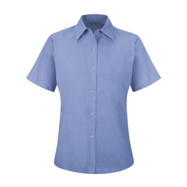Women's Short Sleeve Specialized Pocketless Work Shirt Thumbnail