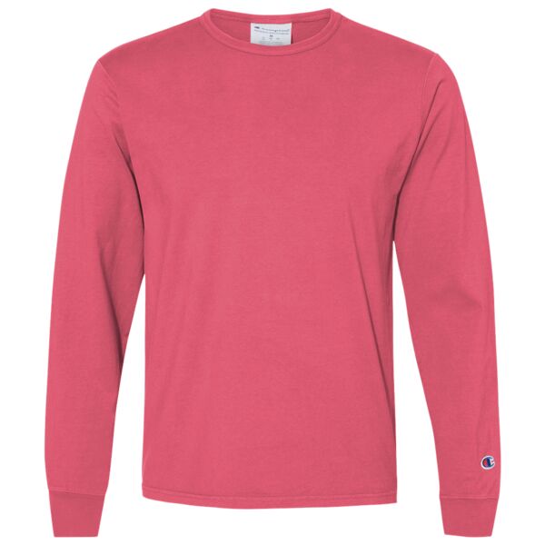 Unisex Garment-Dyed Long Sleeve T-Shirt Thumbnail