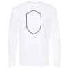 Unisex Gold Soft Touch Long Sleeve T-Shirt Thumbnail