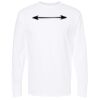 Unisex Gold Soft Touch Long Sleeve T-Shirt Thumbnail