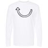 Unisex Gold Soft Touch Long Sleeve T-Shirt Thumbnail