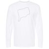 Unisex Gold Soft Touch Long Sleeve T-Shirt Thumbnail